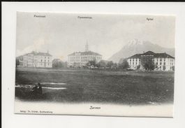 AK ca. 1900 Sarnen Pensionat-Gymnasium-Spital 🤩