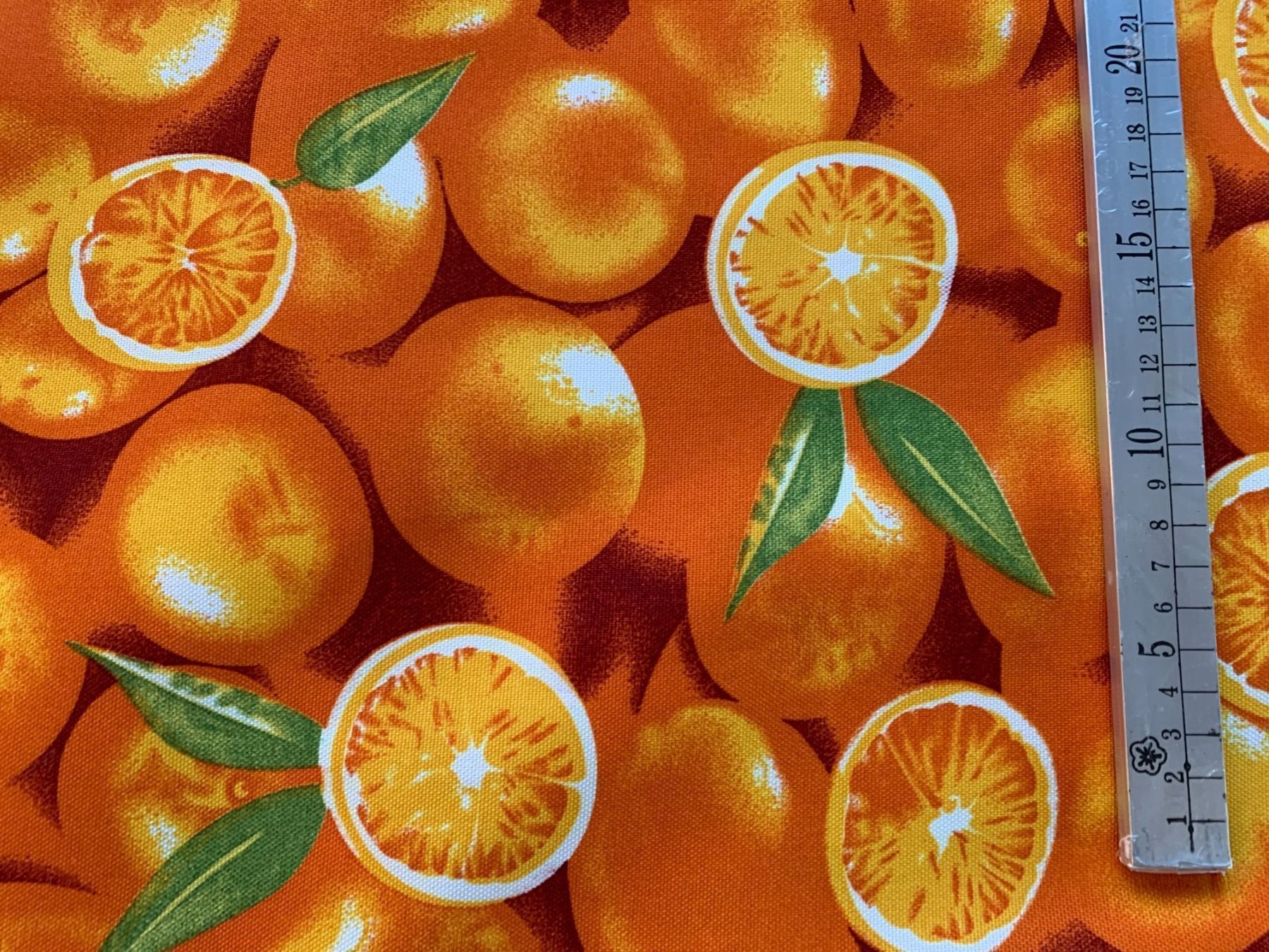Stoffe: Tischtuch Stoff, Orangen – Neu (gemäss Beschreibung) aus Worb von farben20zauber