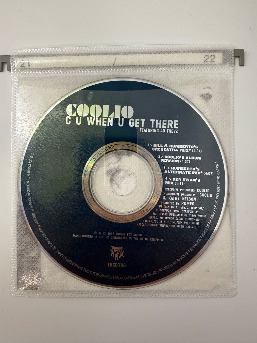 CDs: Coolio - C U When U Get There - Single CD – Gebraucht aus Auenstein von moin. 1