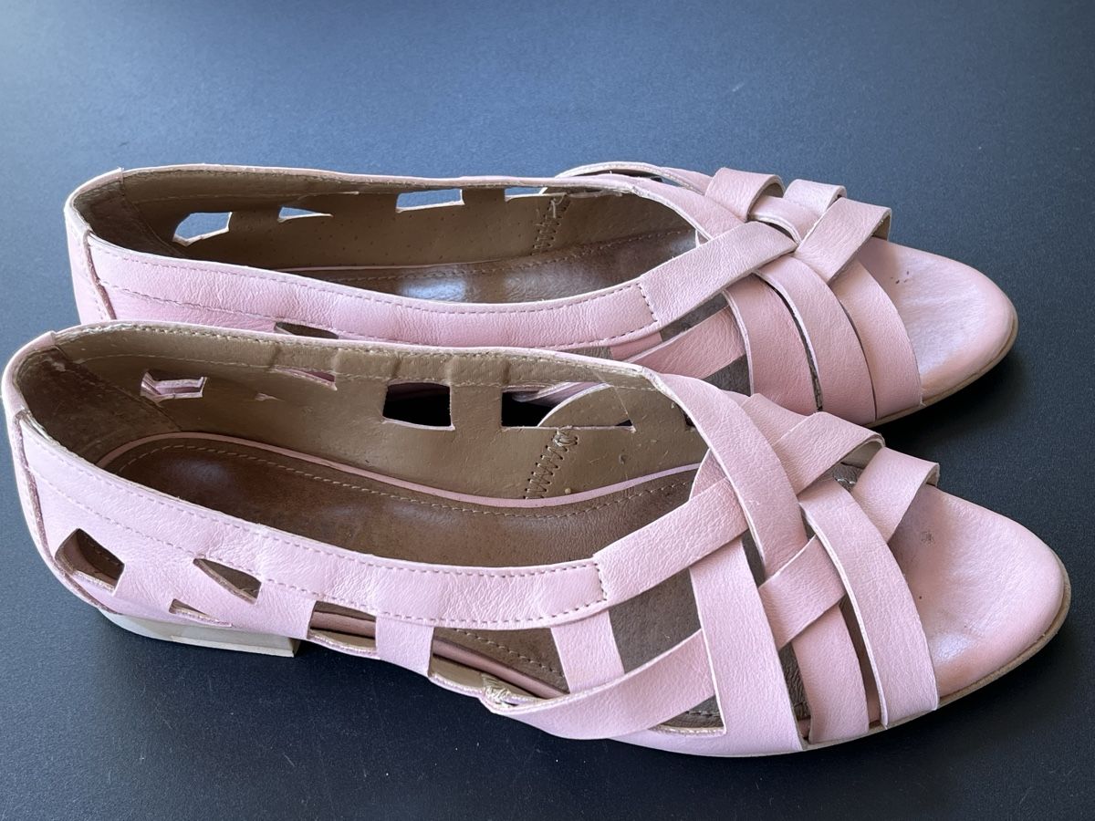 Scarpe da donna: Chaussures cuir rose 40 – Usato da St-Blaise venduto da endora63 4