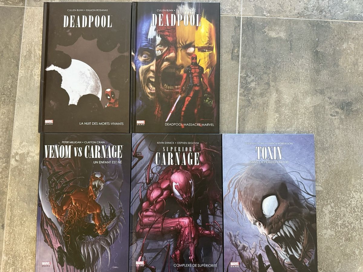 Fumetti: Lot 5 tomes -Marvel Dark-Hardcover – Usato da Boudevilliers venduto da Loki007117 1