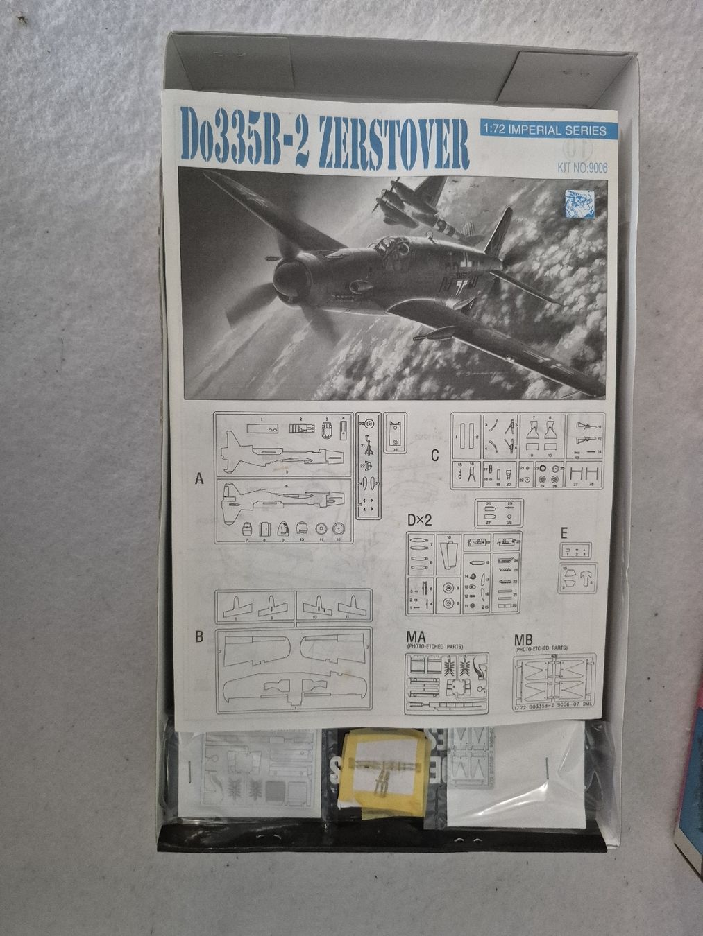 Kit di modellismo & Modellini statici: Modellbausatz Do 335B-2 Zerstörer 1:72  – Usato da Wald ZH venduto da recher67 2
