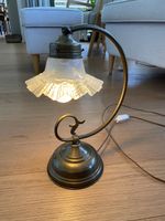 Antike Jugendstil Tischlampe Messing 