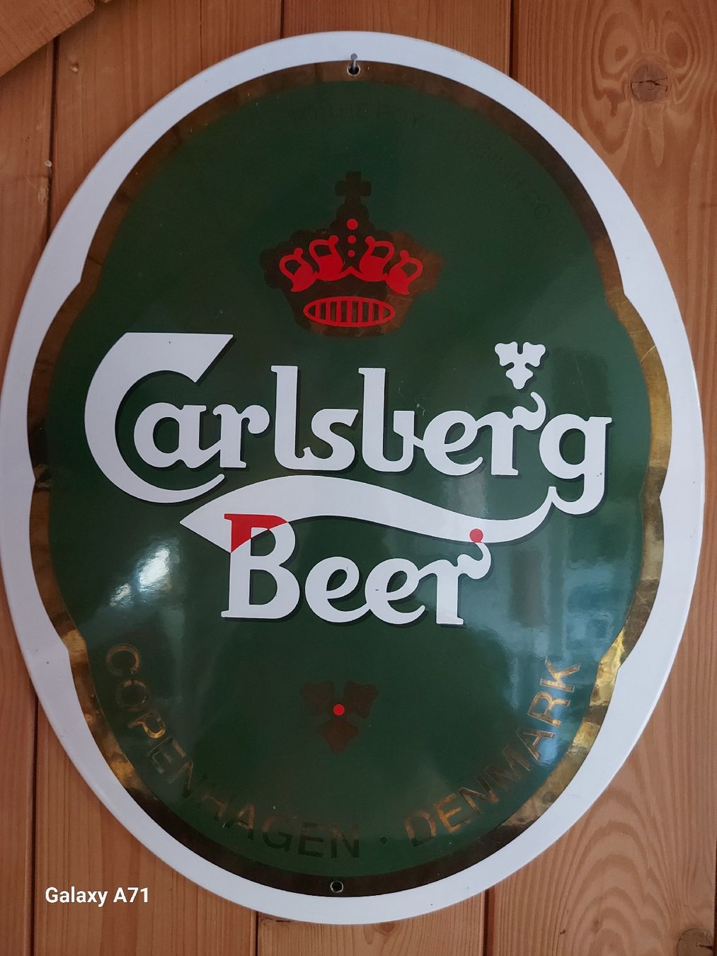 Schilder: Carlsberg Emailschild – Gebraucht aus Rumisberg von AaronRodgers81