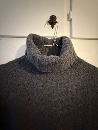 Maglione collo alto ALPHA STUDIO grigio taglia 50 in lana