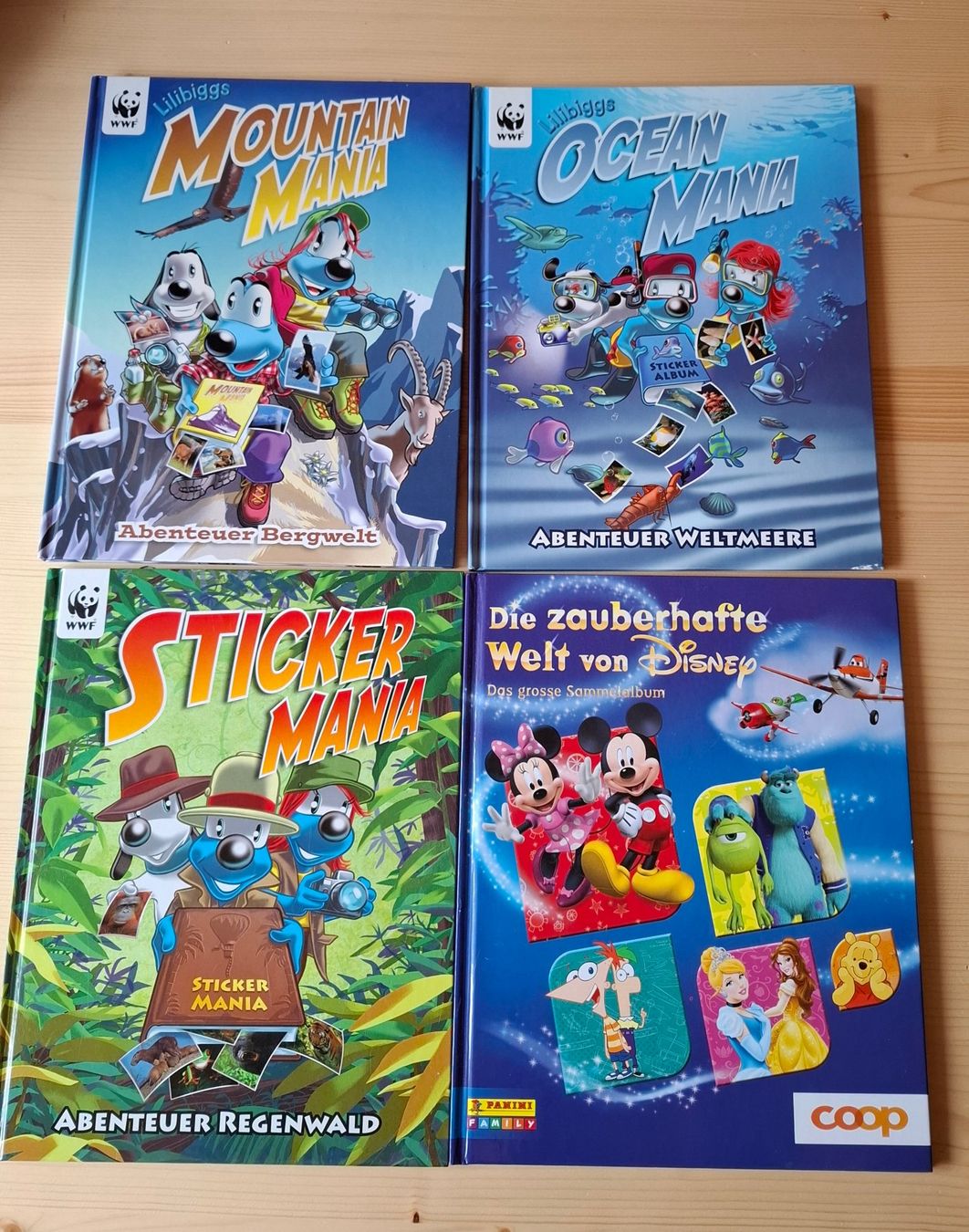 Libri: 4xSticker Bücher nicht Komplett – Usato da Oberurnen venduto da rotty80