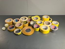 gr. Posten div. Klebebänder neu & gebr. ab 1.-