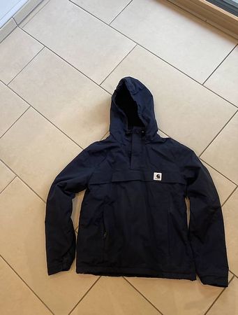 Gefütterter Regen - Anorak dunkelblau Grösse S