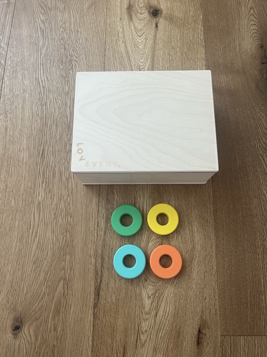 Giocattoli: Lovevery Count And Slide Ring Chute – Usato da Interlaken venduto da fbnscl 1