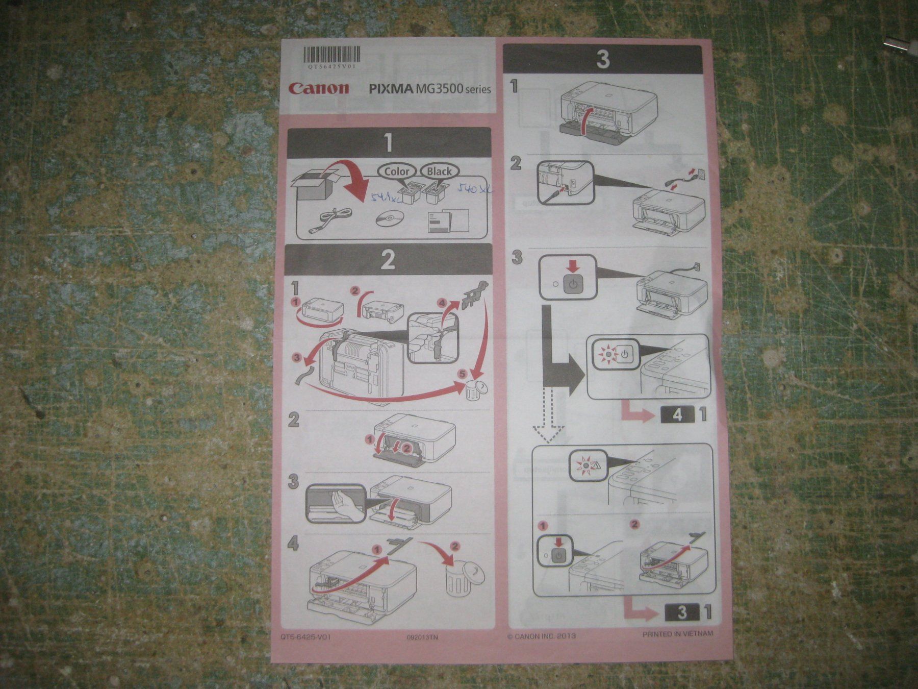 Pixma Stampanti: Canon PIXMA MG3550 Drucker / Kopierer – Usato da Steinhausen venduto da Ralph883 1