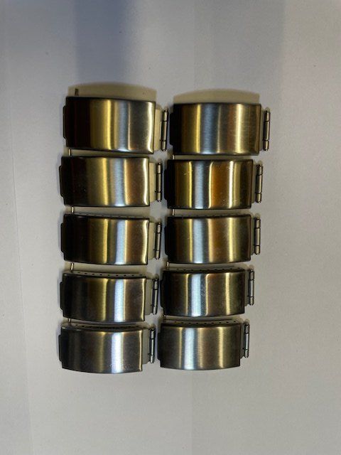 Bracciali & Braccialetti: 10 boucles déployante en acier inoxydable – Usato da Estavayer-Le-lac venduto da JDB_SP 3