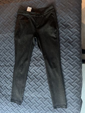MAC Damen Hose Gr. 36 Schwarz/braun Neuwertig Top!