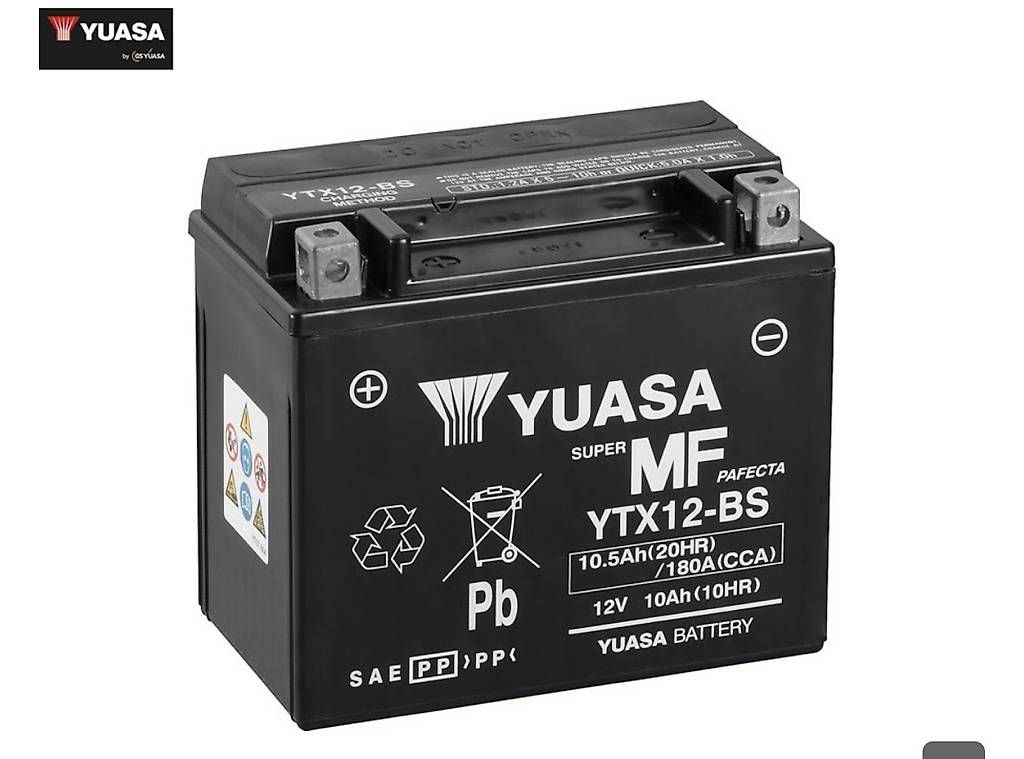 Batterie: Yuasa YTX12-BS – Usato da Oberrohrdorf venduto da hermie66