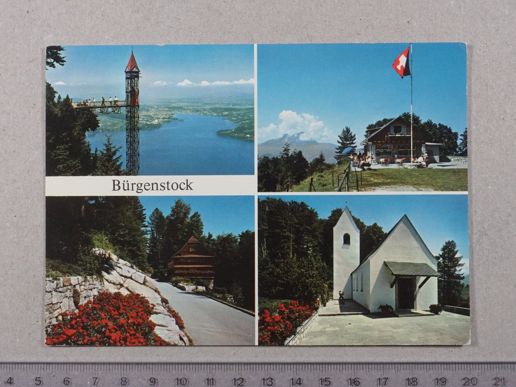 Cartes postales: Bürgenstock, 1981 – D'occasion à Lenzburg par fh1