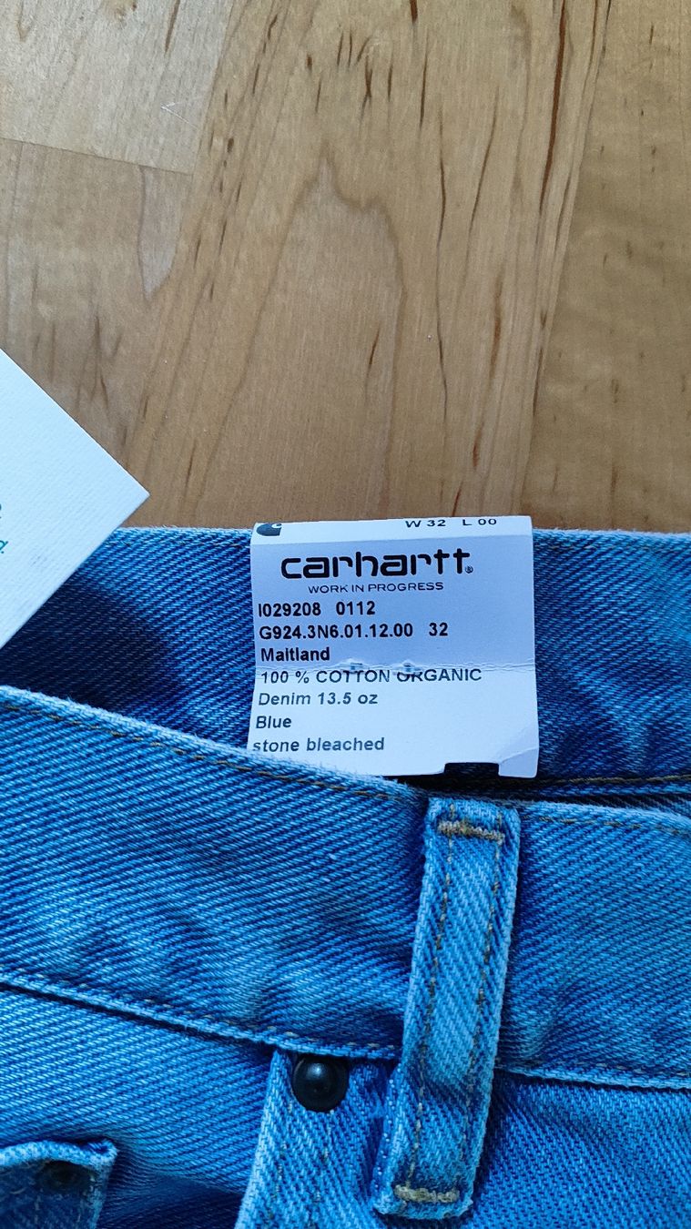 Carhartt Jeans: Carhartt Newel Jeans – Nuovo e nell'imballaggio originale da Mettmenstetten venduto da Anarim.m 1