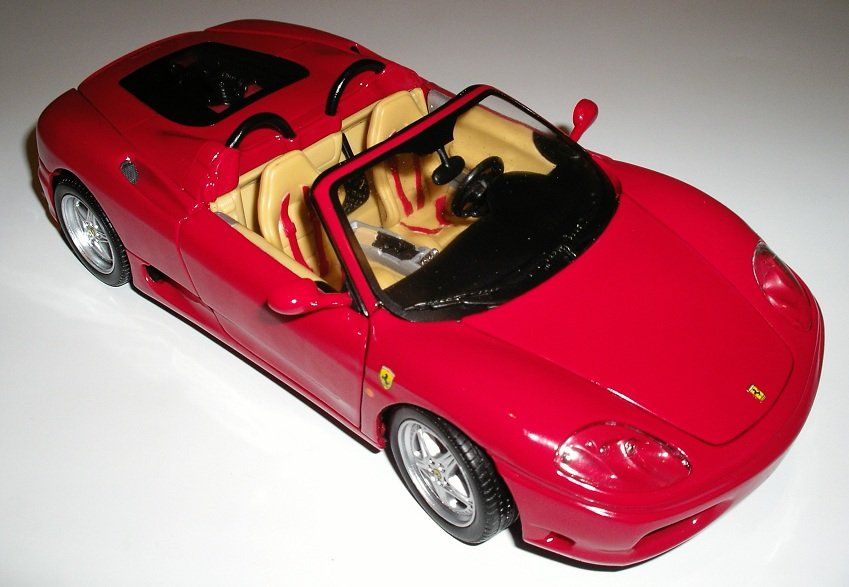 Ferrari Modellini d'auto: Ferrari 360 Spider HOT Wheels 1:18 – Nuovo (secondo la descrizione) da Alpnach Dorf venduto da Colibri126 3