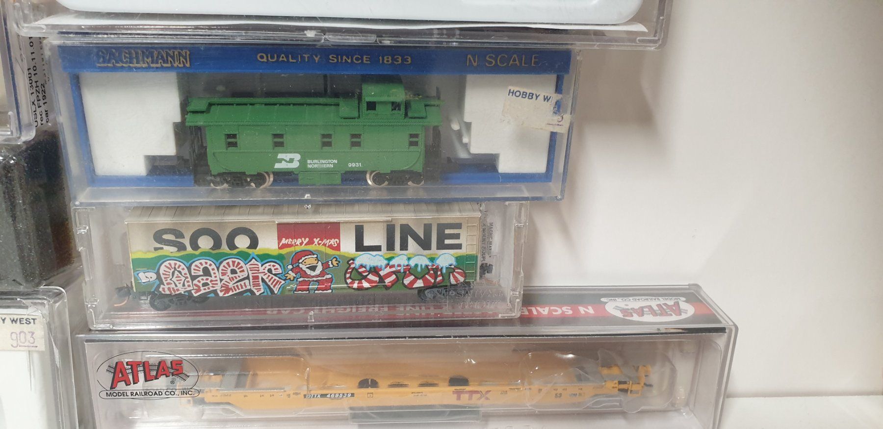 Modellini di ferrovie: USA Diverse Spur N  Güterwagen – Usato da Neuenhof venduto da ludovicco 4