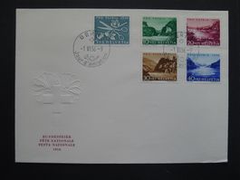 1956 FDC Nr. B76-B80 BERNE