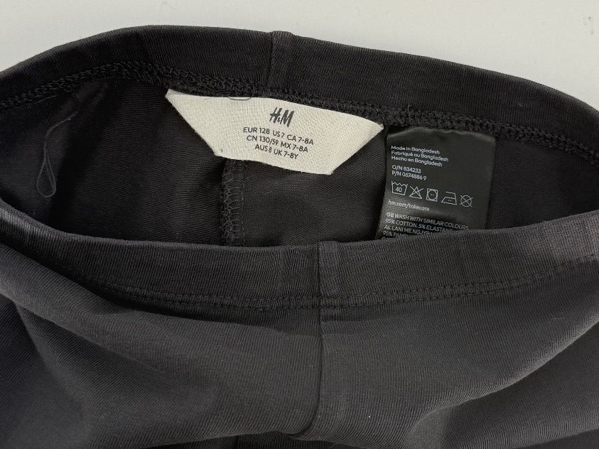 Calze & Collant: H&M Leggings Gr. 128, anthrazit – Usato da Auenstein venduto da moin. 2