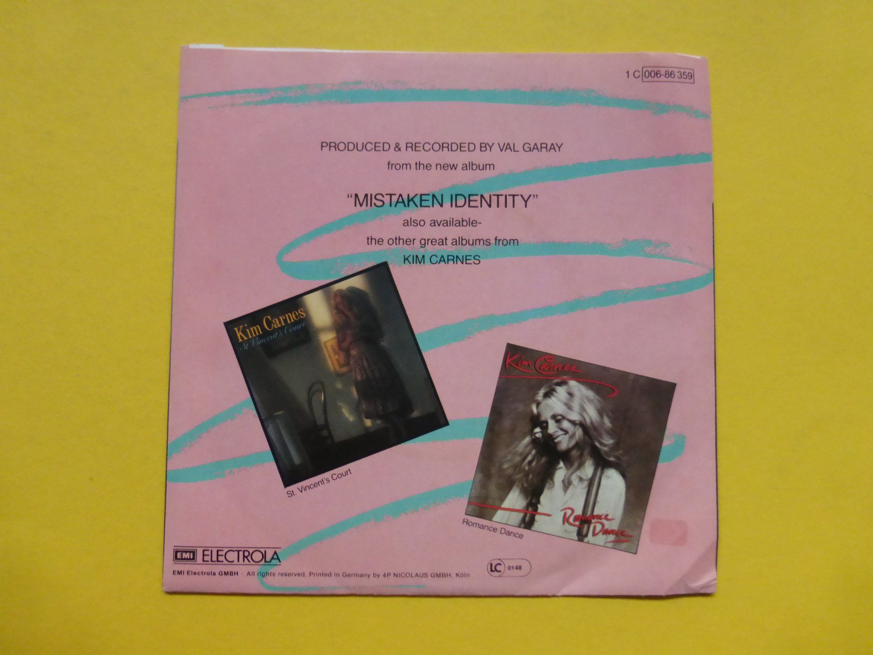 Dischi in vinile: Kim Carnes – Bette Davis Eyes – Usato da Zürich venduto da Swiss57 1