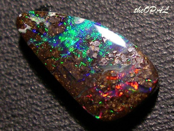 Edelsteine: theOPAL***TOLLER BOULDER MATRIX OPAL 2,47ct (Australien)*** – Neu und originalverpackt aus Ebnat-Kappel von theOPAL