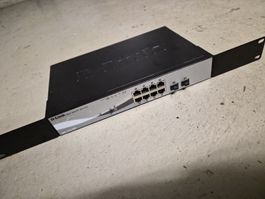 D-Link DGS-1210-08P Smart PoE Switch – Rackfähig