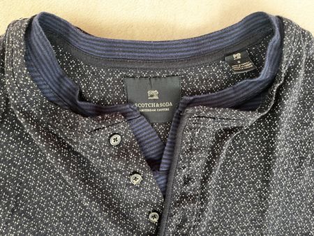 Scotch & Soda Men's Casual Long Sleeve Shirt - Size S