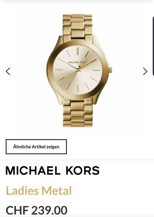 Michael kors runway sale uhr