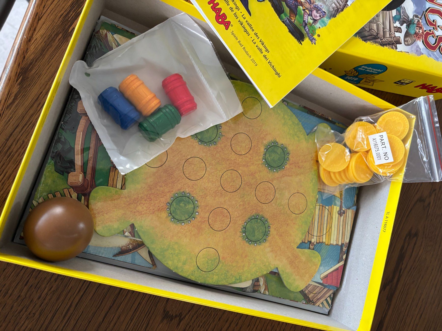Haba Spiele: Jeu Tal der Vikinger Vallée des Vikings neu DE-FR-ENG-IT – Neu (gemäss Beschreibung) aus Salvenach von gwenwywar 3
