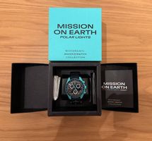 Moonwatch earth polar lights