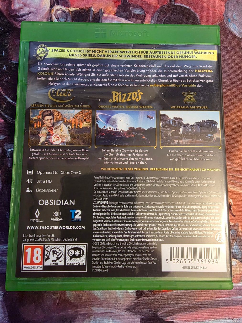 Giochi: The Outer Worlds - Xbox One – Usato da Mörigen venduto da Gadgeteer 1