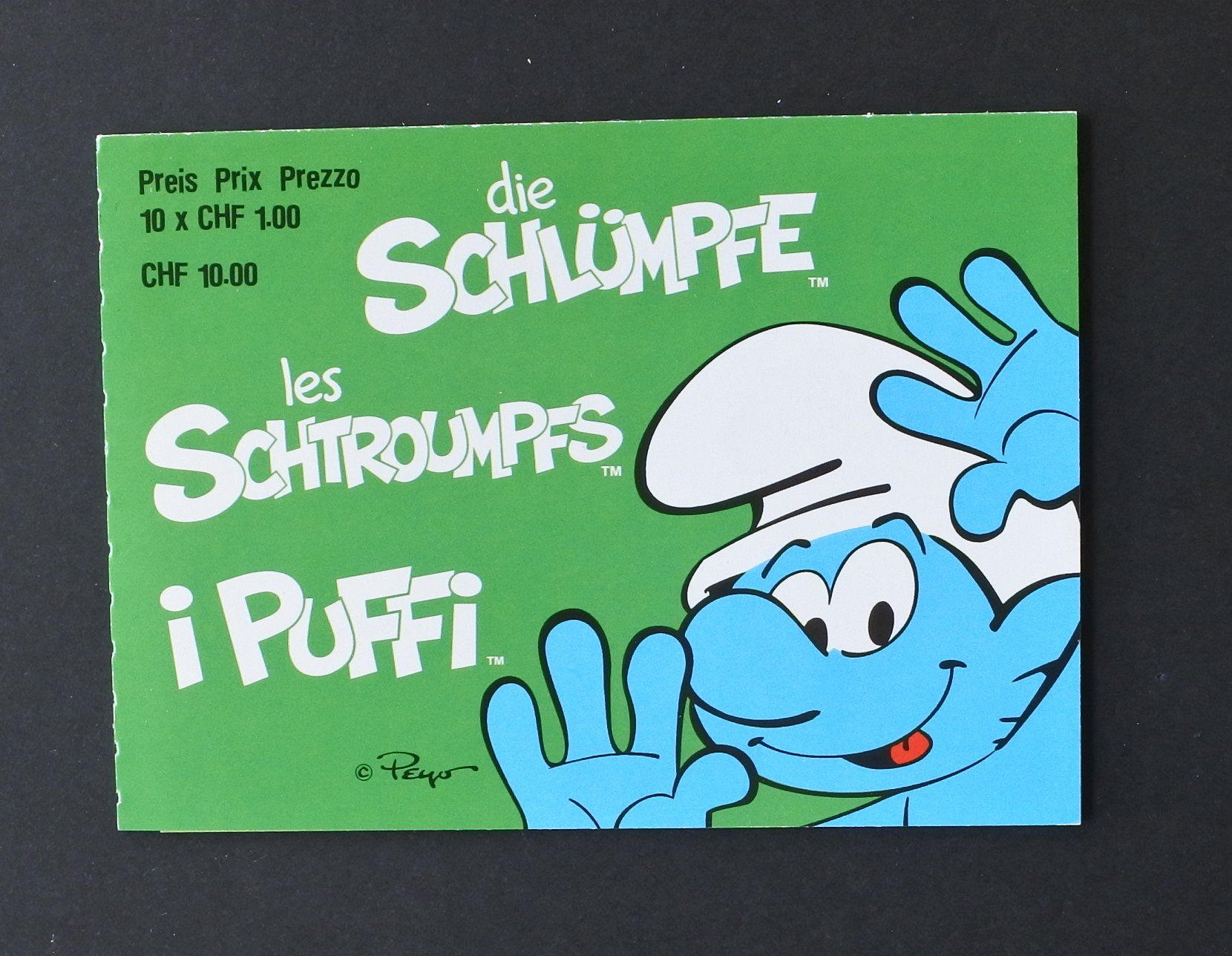 Tous les timbres: 2013 Die Schlümpfe Markenheftchen ** – Neuf (Voir description) à Lugano par fc2017