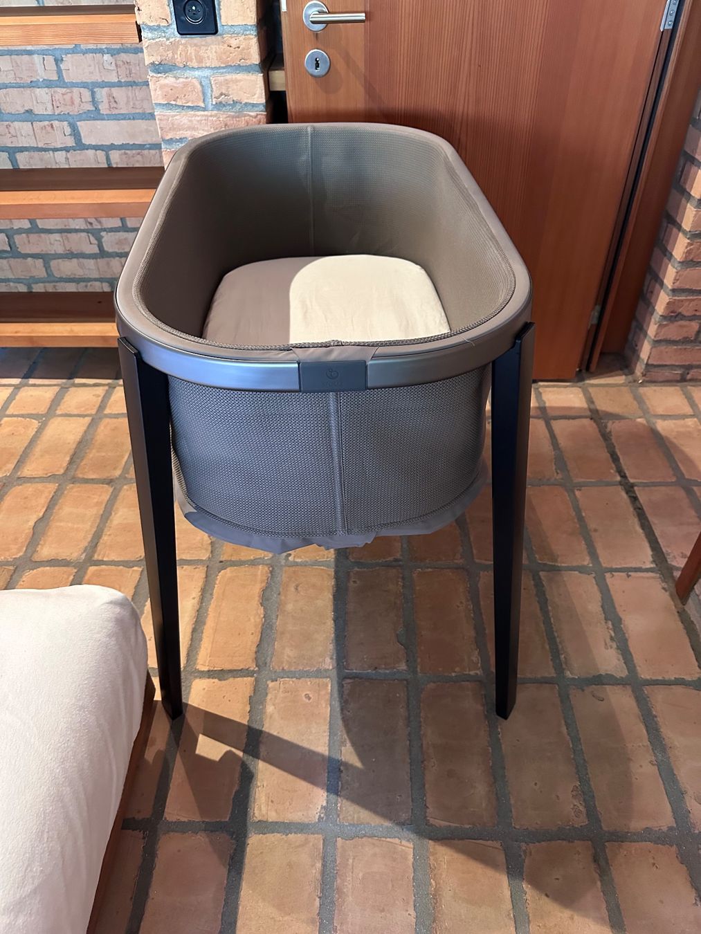 Stokke Culle: Stokke Snoozi Beistellbett Bassinet Stubenbett – Usato da Zürich venduto da vpe_7shz