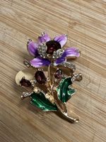 Brosche Blume