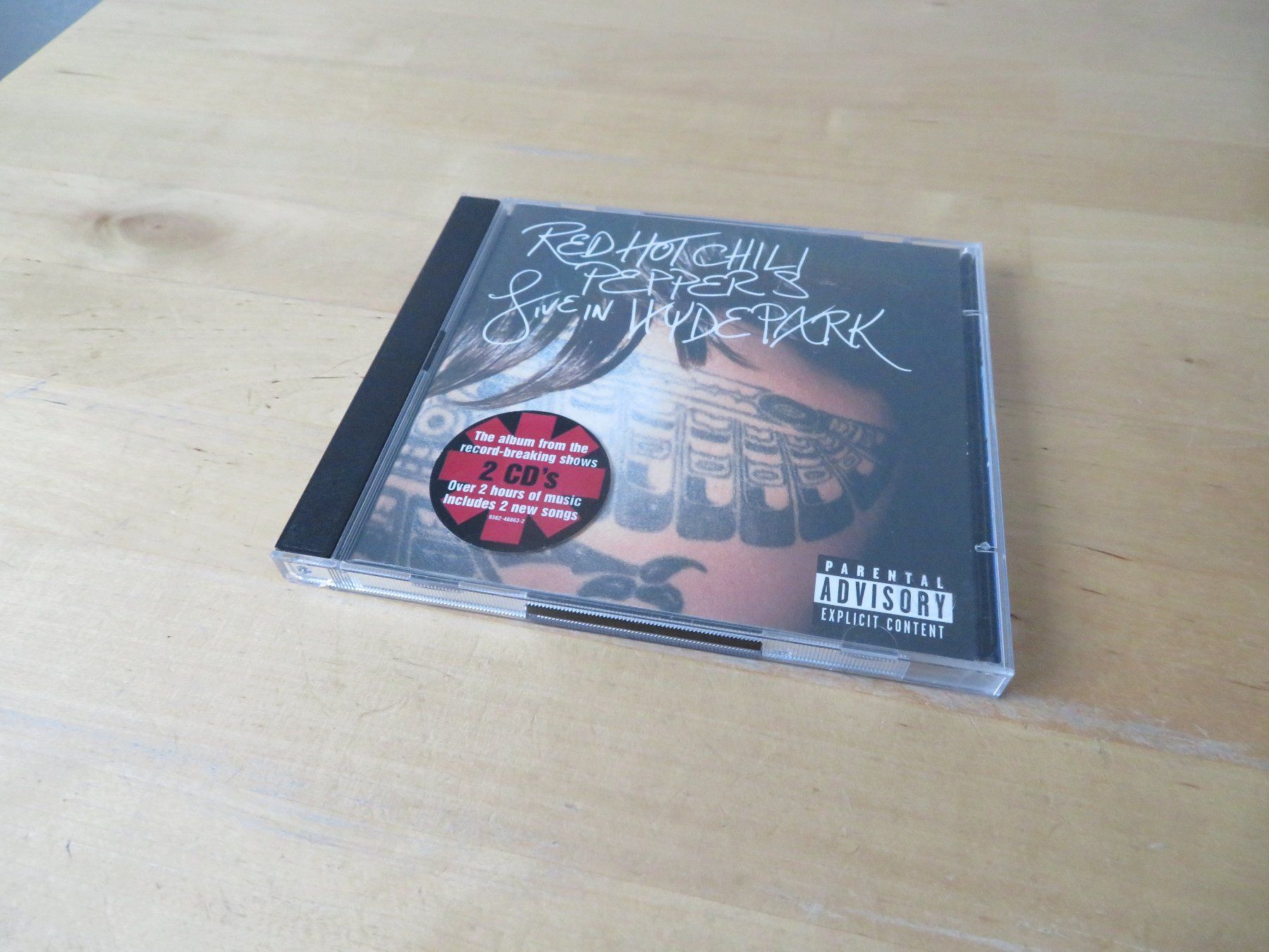CDs: RED HOT CHILI PEPPERS "Live in Hyde Park" DCD – D'occasion à zürich par Goldimmund 4