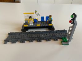 LEGO - KLEINER - EISENBAHN - BAHNHOF