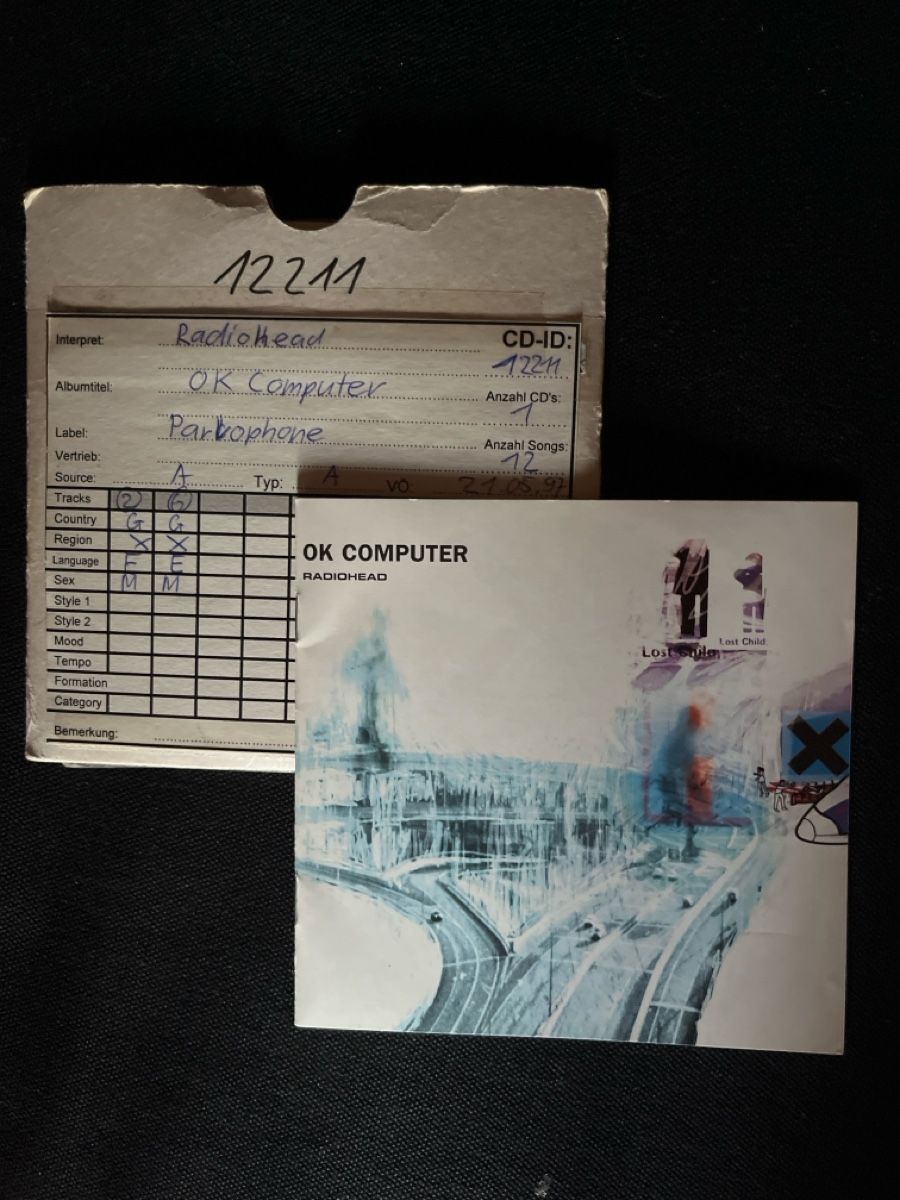 CD: Radiohead OK Computer Parlophone CD guter Zustand – Usato da Giswil venduto da Nistsigi