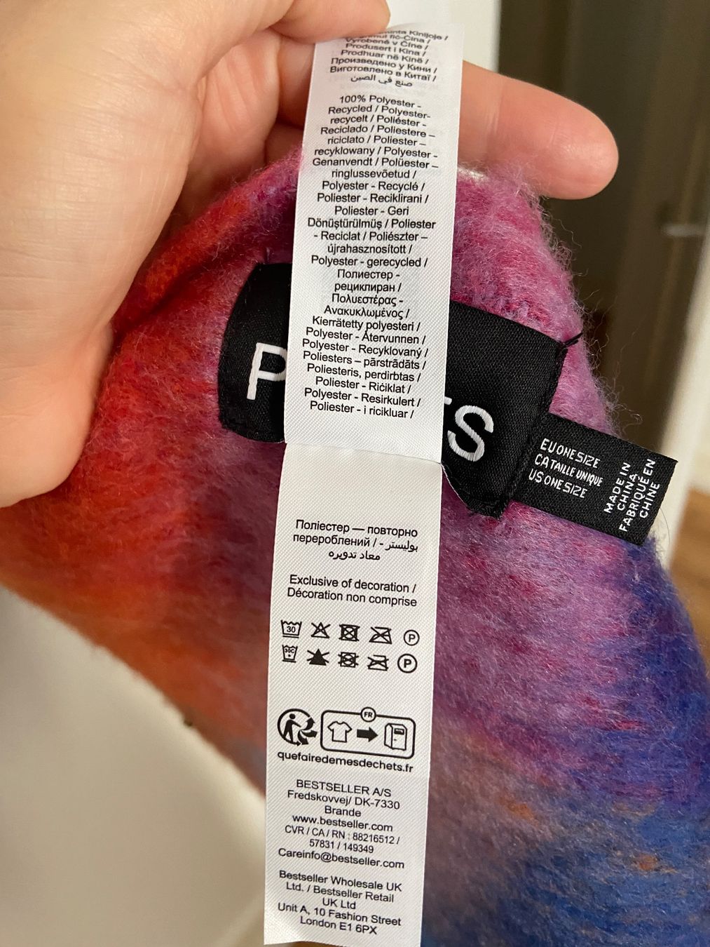 Foulard & Sciarpe: Écharpe multicolore – Usato da Cully venduto da FranVey 3