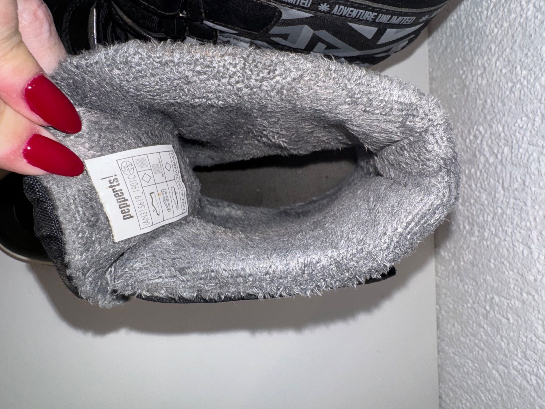 Scarpe per ragazzi: Kinderstiefel von Pepperts! Gr. 36 – Usato da Grosswangen venduto da shoes.bags.and.co 4