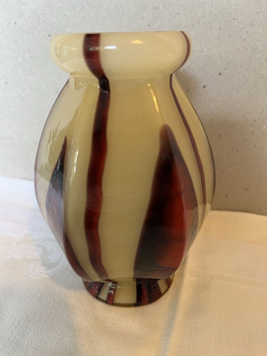 Vasi & Recipienti: Wilhelm Kralik Bambus ? Vase Art Deco – Usato da Münchenstein venduto da Sozial_Labor_Brocki
