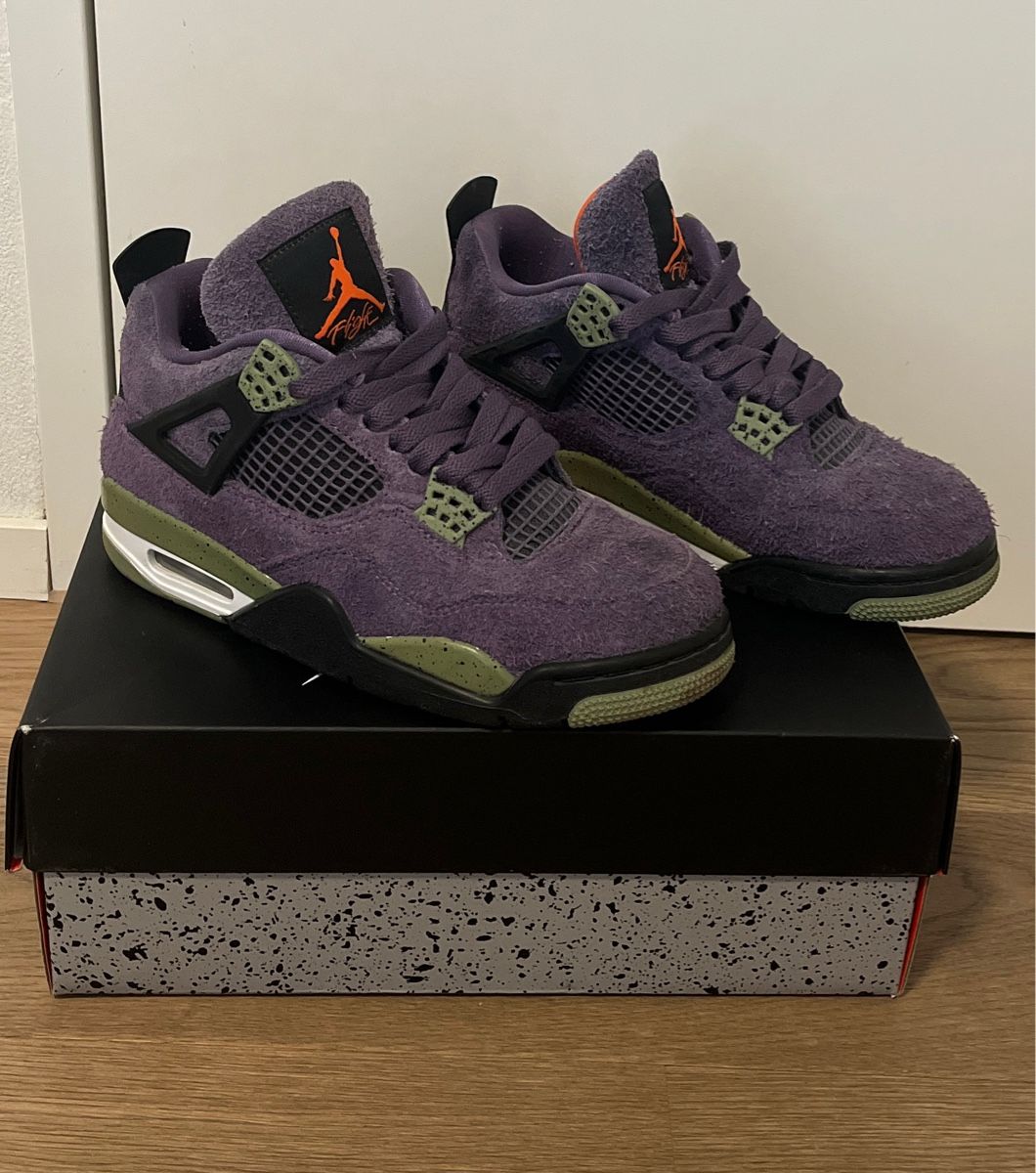 Herrenschuhe: Jordan 4 Canyon Purple/EUR38 – Gebraucht aus richterswil von luzia09