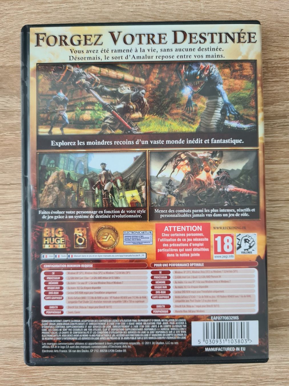 Jeux: Reckoning (Multilanguage) (French Cover) - PC – D'occasion à Carouge GE par Franllo 1