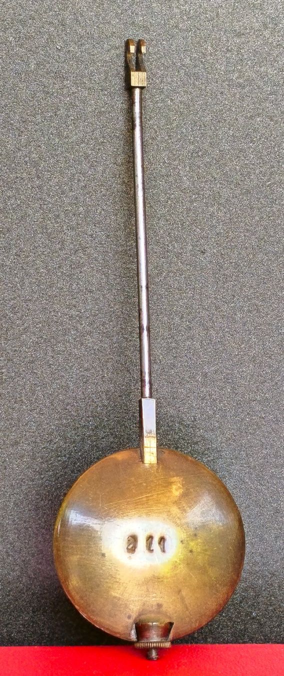 Stand- & Wanduhren: Uhrenpendel, Pendelstab mit Pendellinse aus Messing / 211 – Gebraucht aus Zürich von Tanteemma369