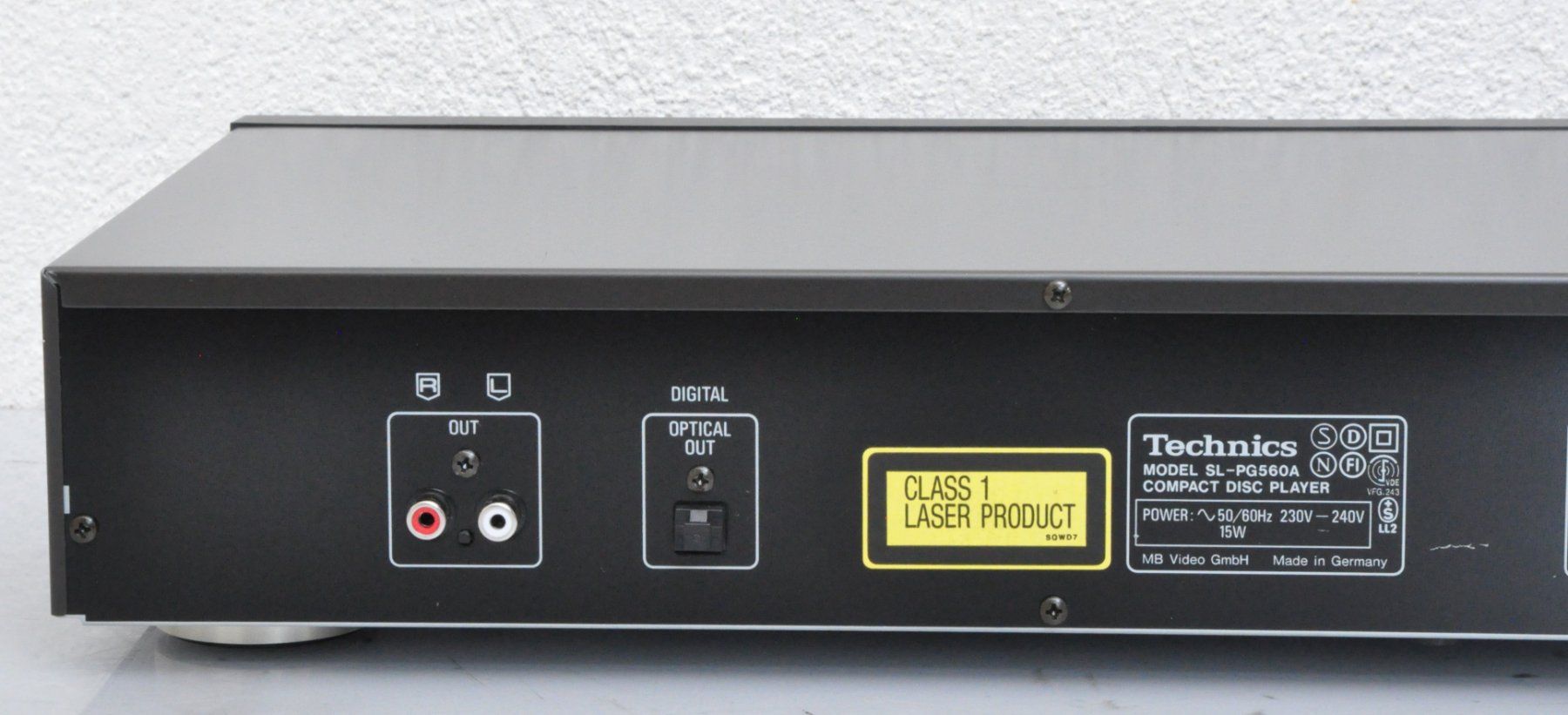 Technics Multimediaplayer & Streamer: Technics SL-PG 560 A  Compact Disc Player – Gebraucht aus Oberglatt ZH von Kumar2 5