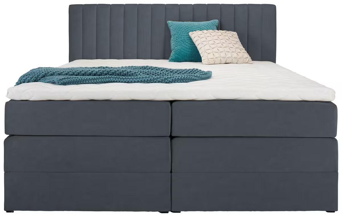 Betten: Boxspringbett anthrazit 180x200 zu verkaufen – Gebraucht aus Ostermundigen von Scheruwin 2