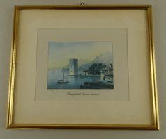 STANSSTAD, LITHOGRAPHIE UM 1840