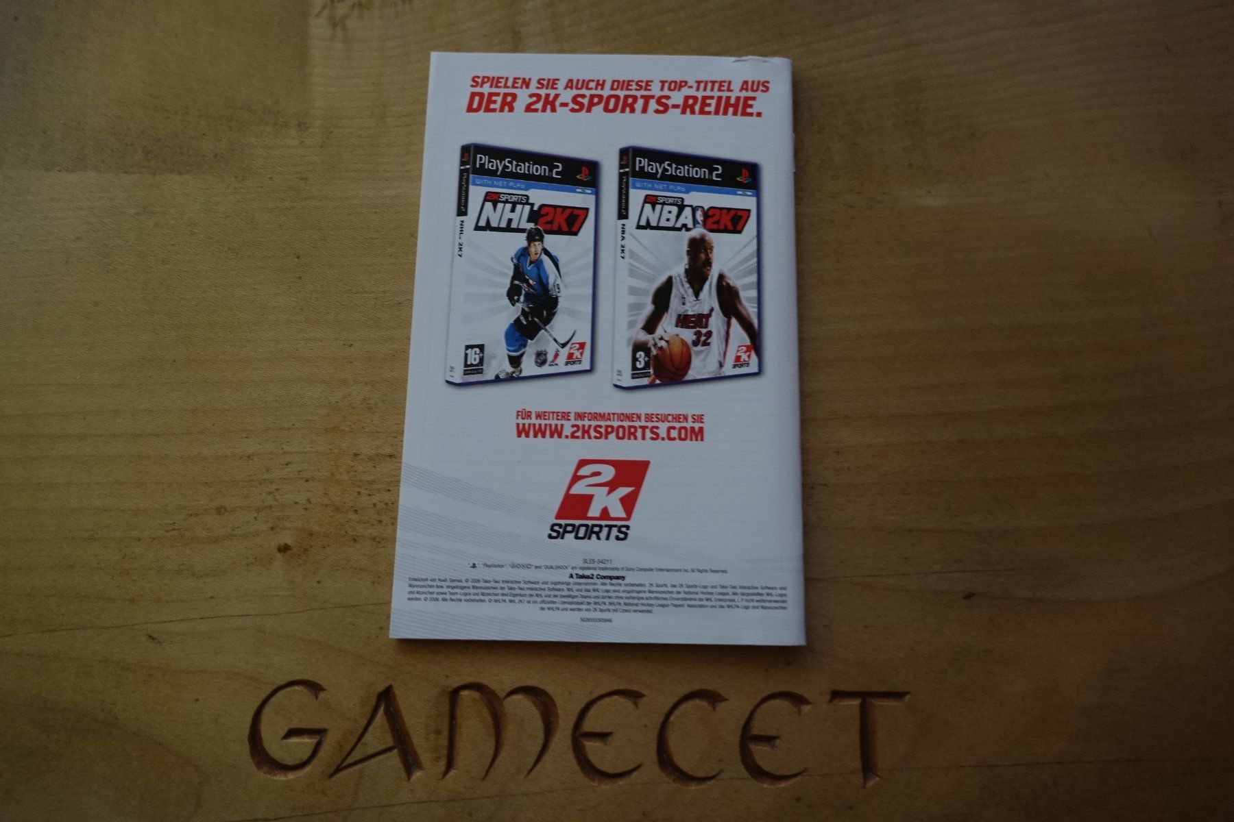 Sony Giochi: NHL 2K7 – Usato da Steinach venduto da Gamecet 5