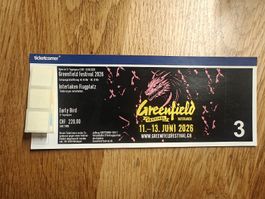 Greenfield Ticket 3-Tagespass