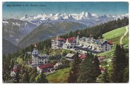 Rigi- Kaltbad (LU) Hotel - Station - Berner Alpen - 1914