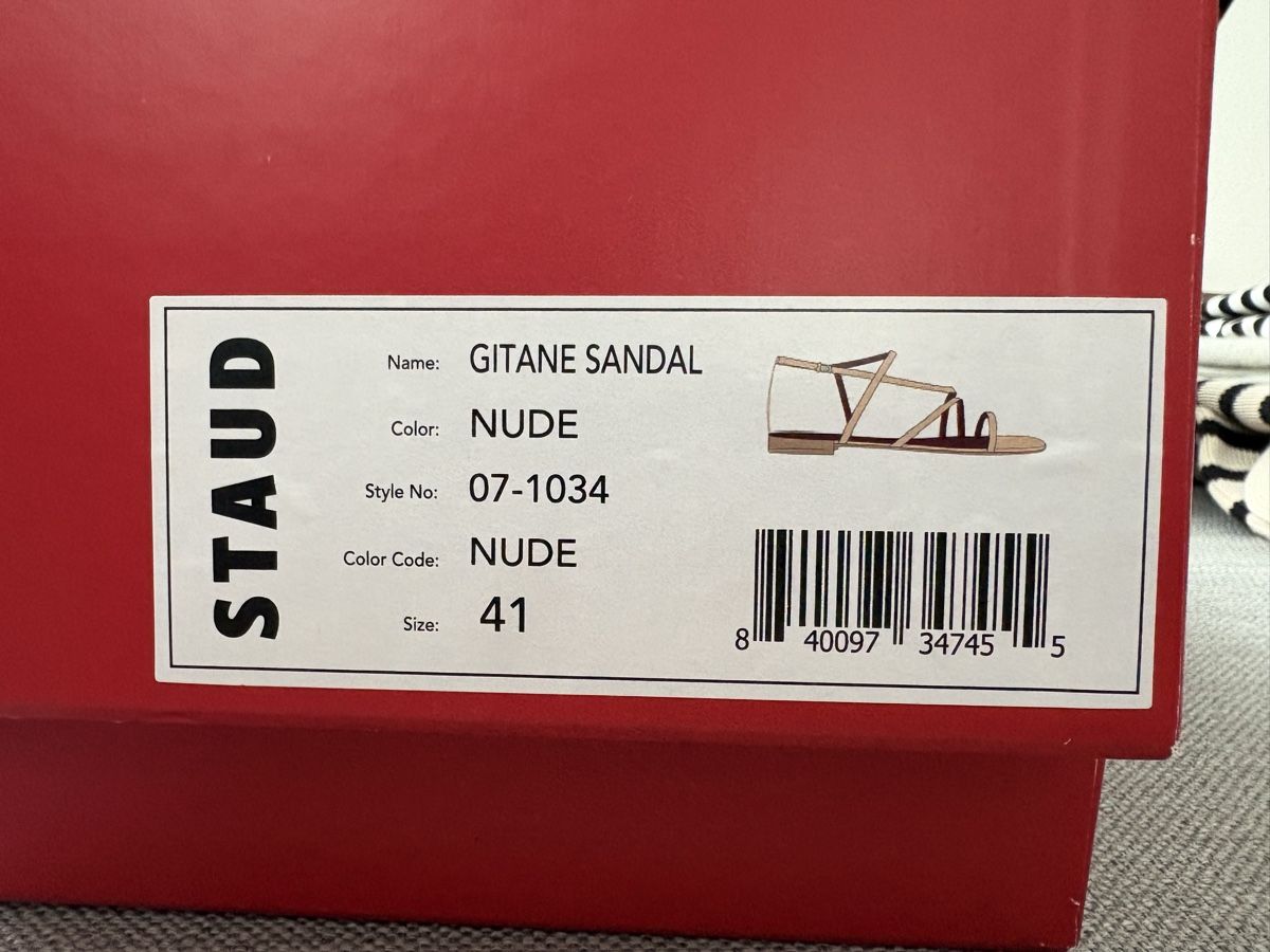 Scarpe da donna: STAUD Sandale / Gr 41 / Neu! – Nuovo e nell'imballaggio originale da Zürich venduto da auto-moto 2